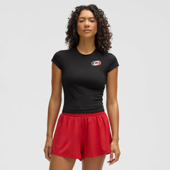 Carolina Hurricanes lululemon Women's Baby T-Shirt - Black T-shirts