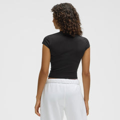New Jersey Devils lululemon Women's Baby T-Shirt - Black T-shirts