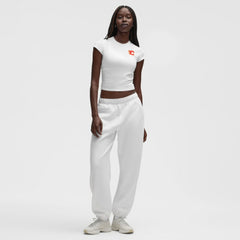Calgary Flames lululemon Women's Baby T-Shirt - White T-shirts