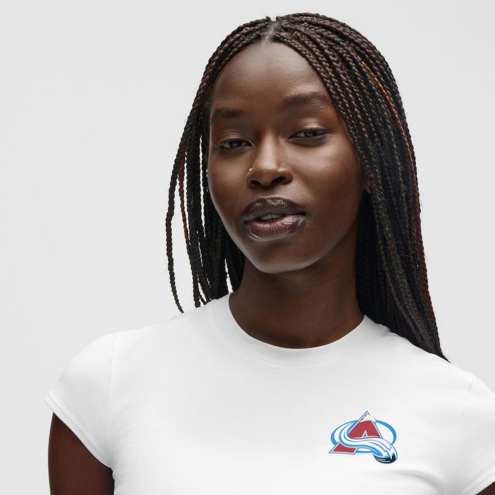Colorado Avalanche lululemon Women's Baby T-Shirt - White T-shirts