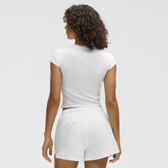 Columbus Blue Jackets lululemon Women's Baby T-Shirt - White T-shirts