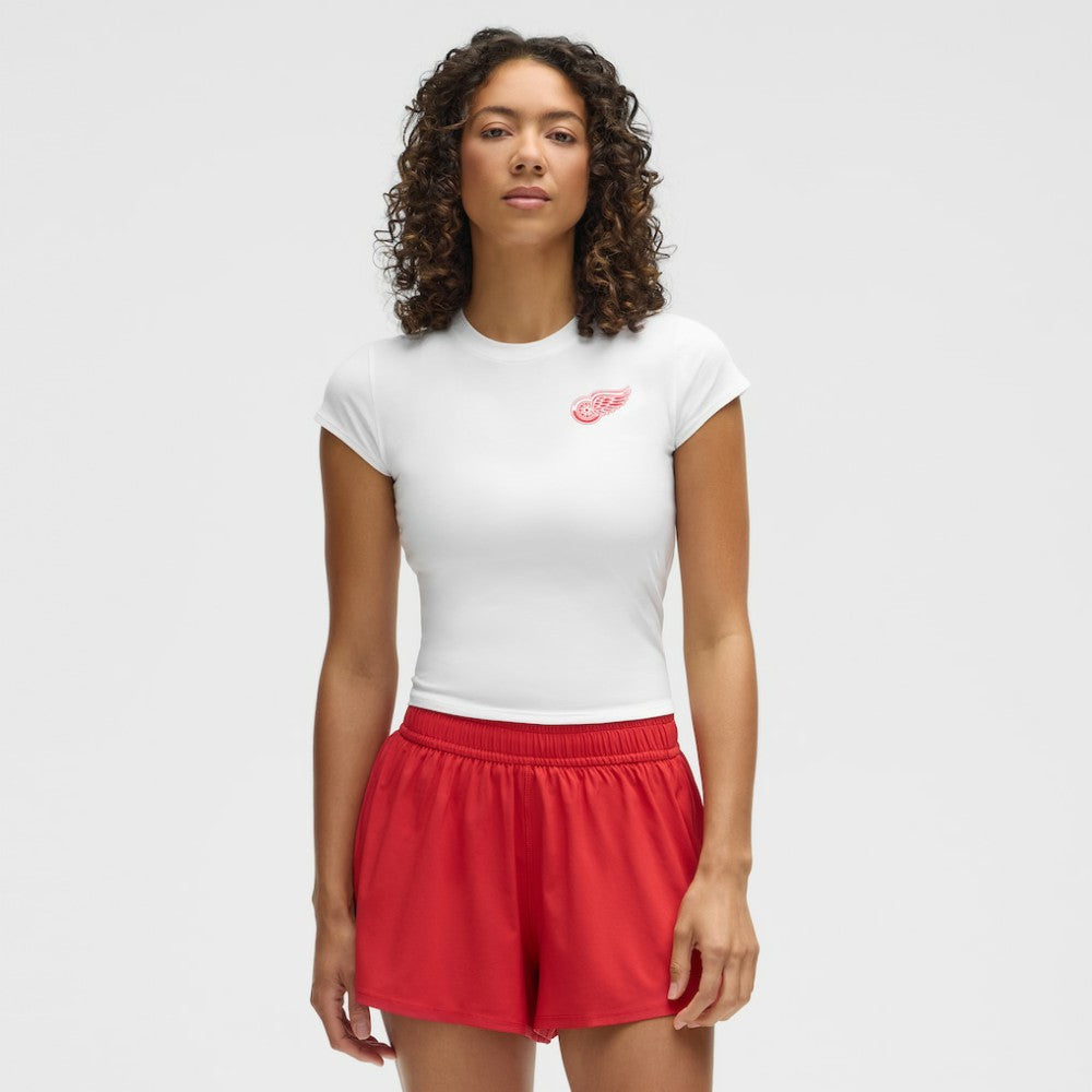 Detroit Red Wings lululemon Women's Baby T-Shirt - White T-shirts