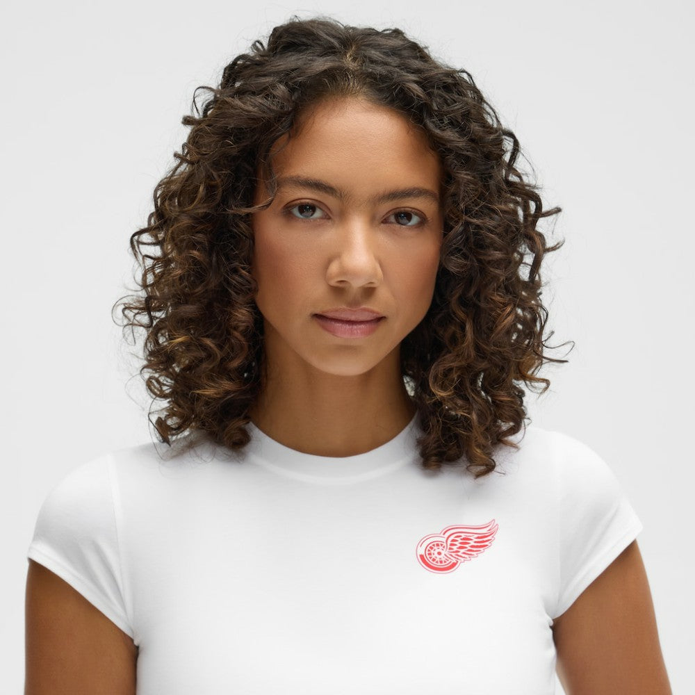 Detroit Red Wings lululemon Women's Baby T-Shirt - White T-shirts