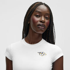 Nashville Predators lululemon Women's Baby T-Shirt - White T-shirts
