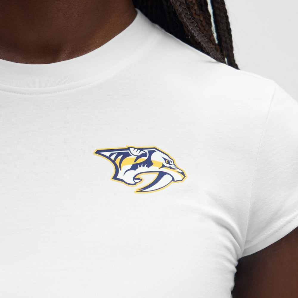 Nashville Predators lululemon Women's Baby T-Shirt - White T-shirts
