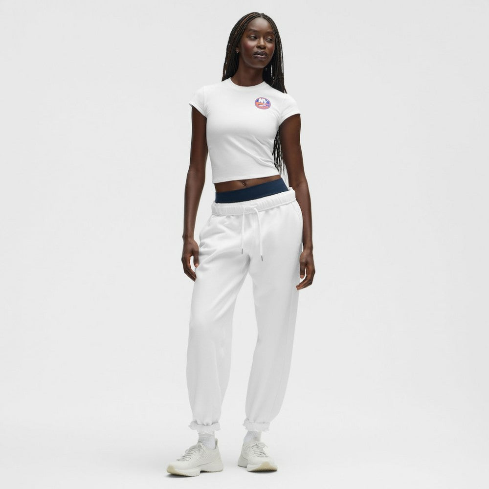 New York Islanders lululemon Women's Baby T-Shirt - White T-shirts