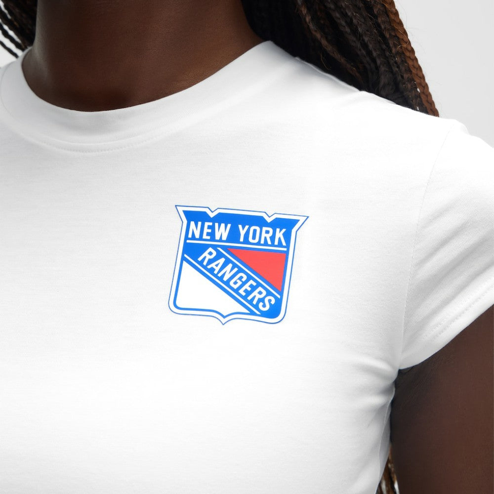 New York Rangers lululemon Women's Baby T-Shirt - White T-shirts
