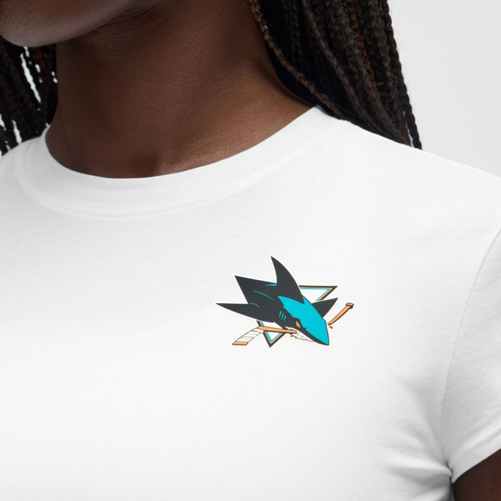 San Jose Sharks lululemon Women's Baby T-Shirt - White T-shirts