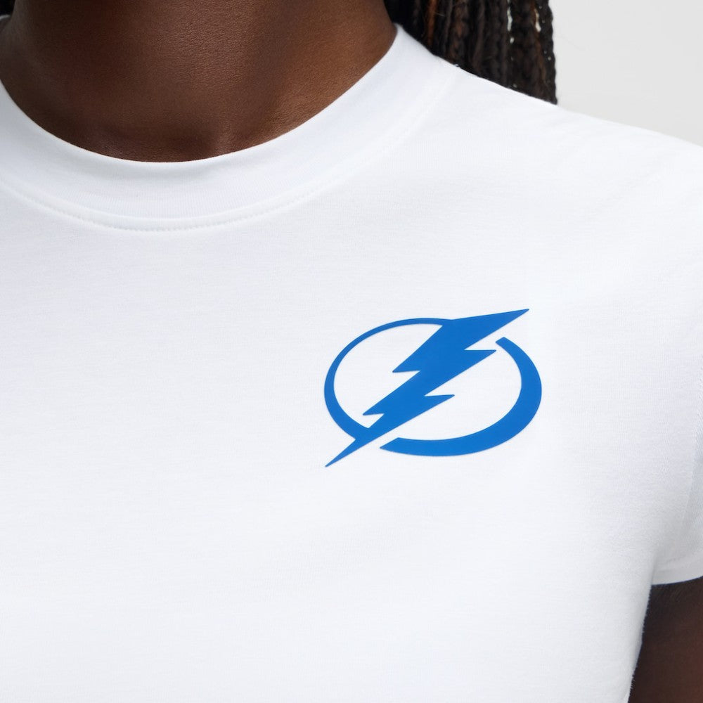 Tampa Bay Lightning lululemon Women's Baby T-Shirt - White T-shirts