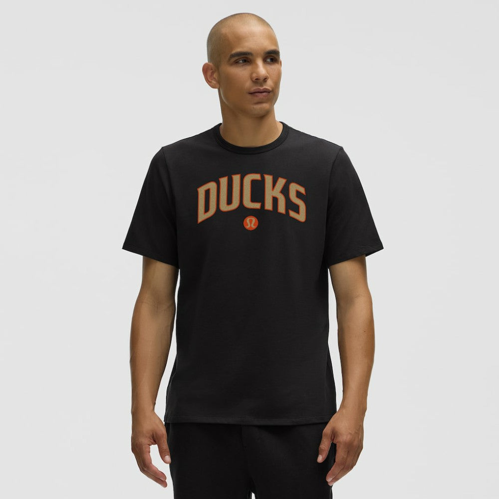 Anaheim Ducks lululemon Organic Cotton Classic-Fit T-Shirt - Black T-shirts