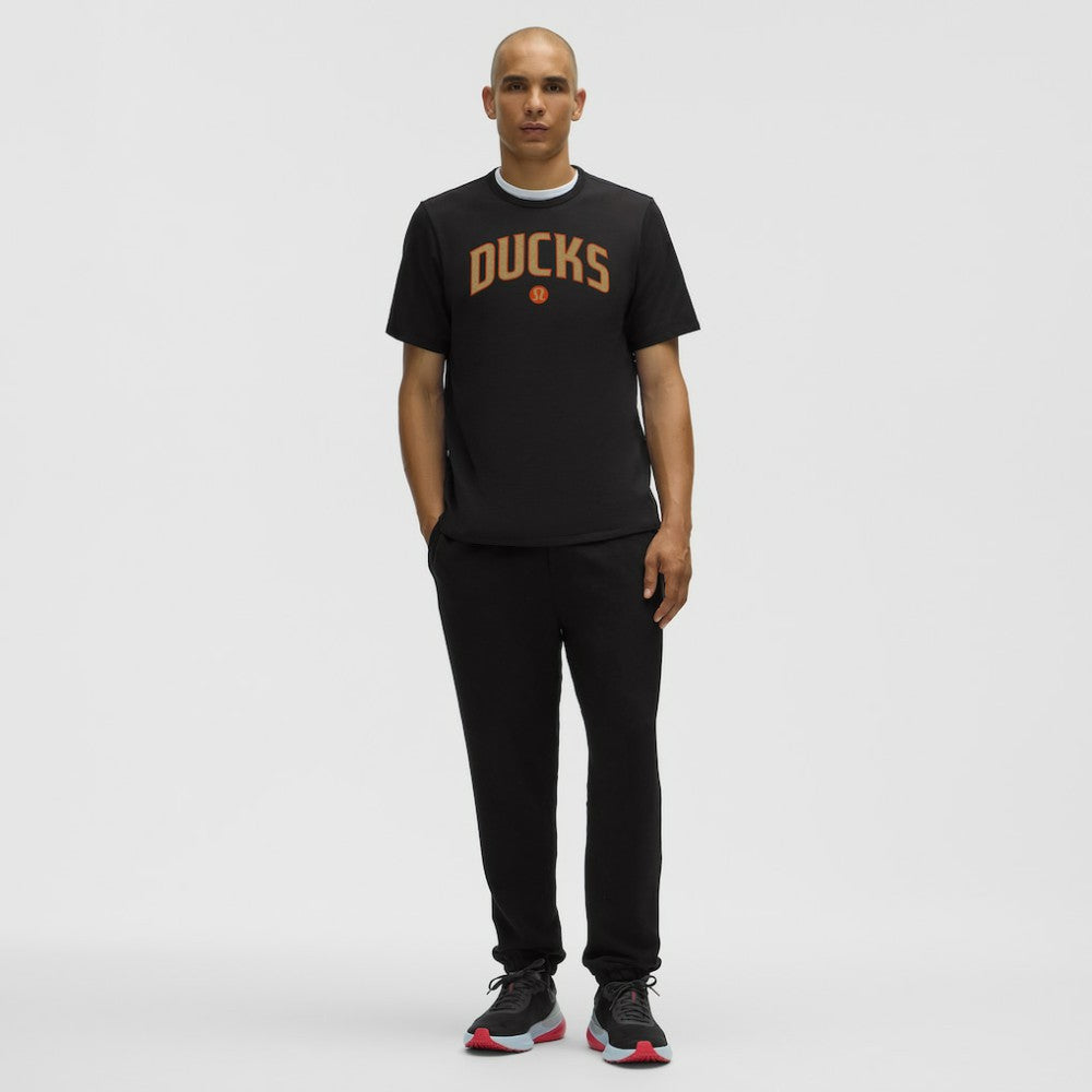 Anaheim Ducks lululemon Organic Cotton Classic-Fit T-Shirt - Black T-shirts