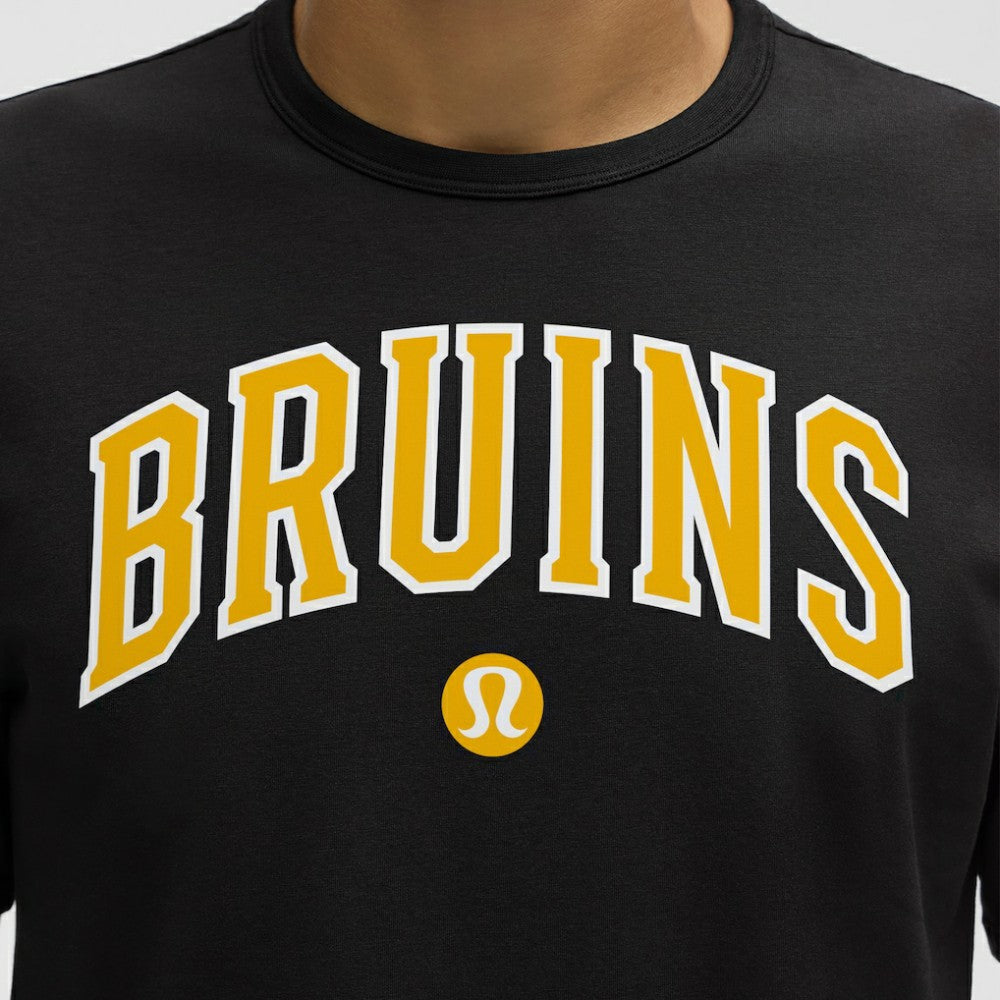 Boston Bruins lululemon Organic Cotton Classic-Fit T-Shirt - Black T-shirts