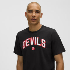 New Jersey Devils lululemon Organic Cotton Classic-Fit T-Shirt - Black T-shirts