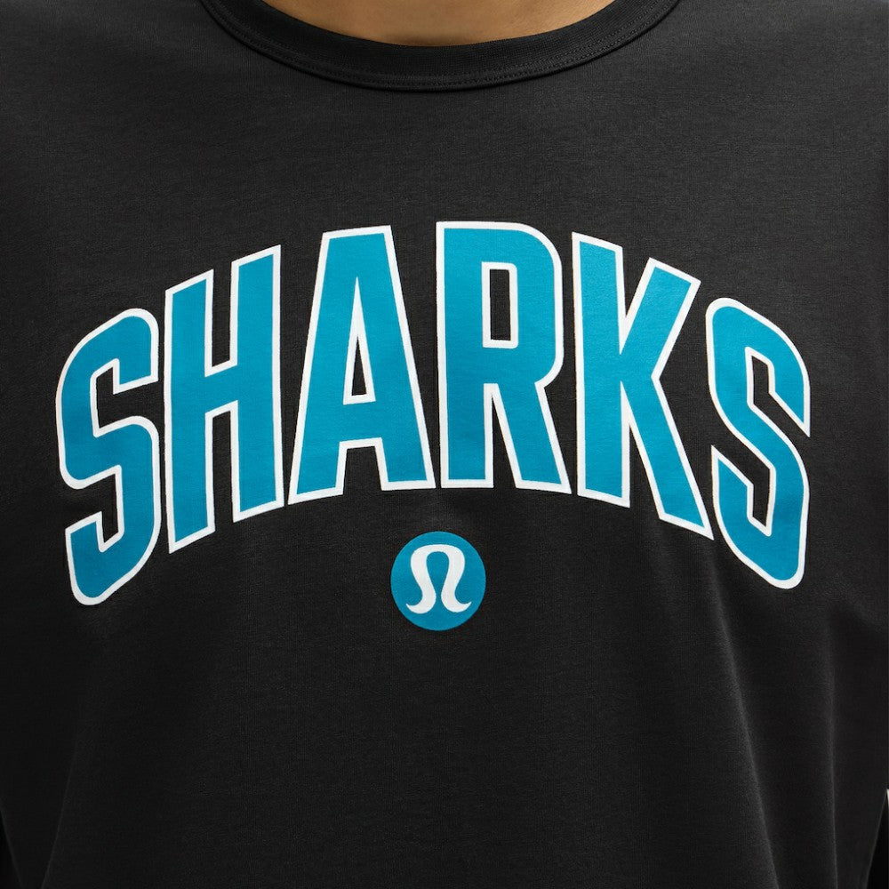 San Jose Sharks lululemon Organic Cotton Classic-Fit T-Shirt - Black T-shirts