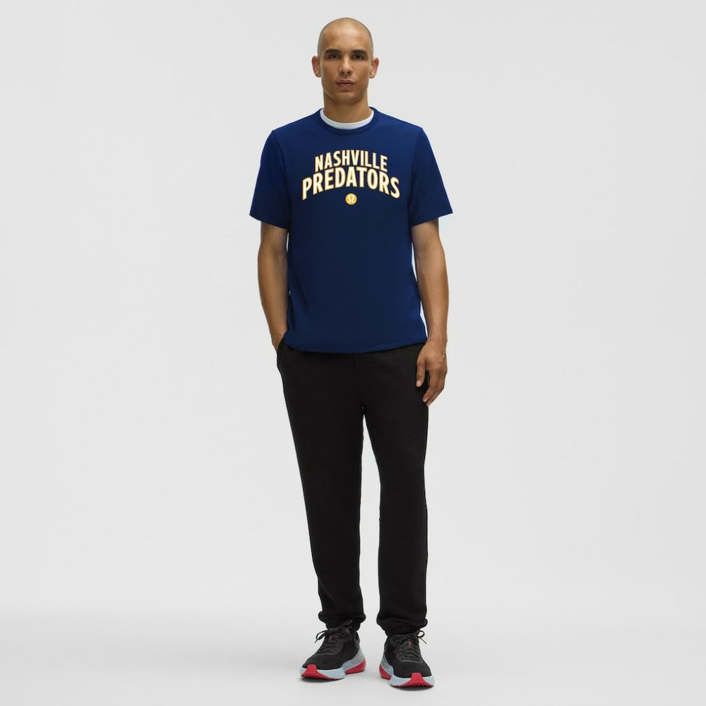 Nashville Predators lululemon Organic Cotton Classic-Fit T-Shirt - Blue T-shirts