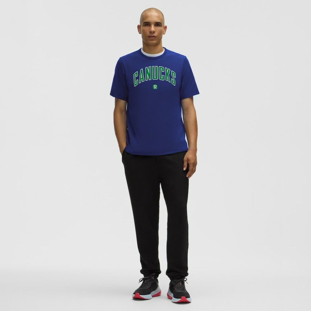 Vancouver Canucks lululemon Organic Cotton Classic-Fit T-Shirt - Larkspur T-shirts