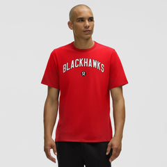 Chicago Blackhawks lululemon Organic Cotton Classic-Fit T-Shirt - True Red T-shirts