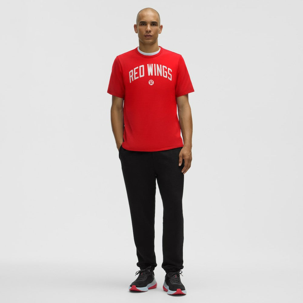 Detroit Red Wings lululemon Organic Cotton Classic-Fit T-Shirt - True Red T-shirts