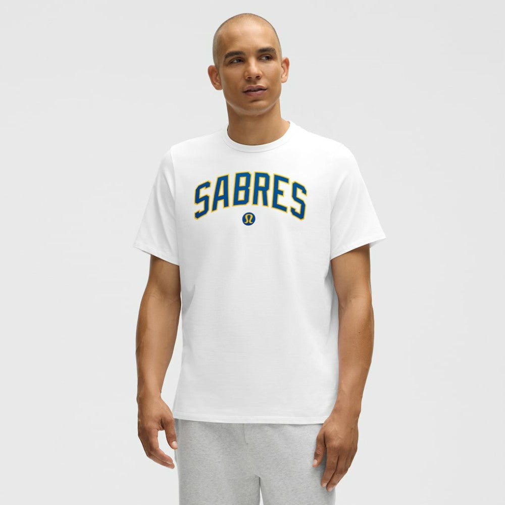 Buffalo Sabres lululemon Organic Cotton Classic-Fit T-Shirt - White T-shirts