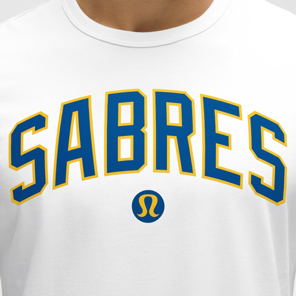 Buffalo Sabres lululemon Organic Cotton Classic-Fit T-Shirt - White T-shirts