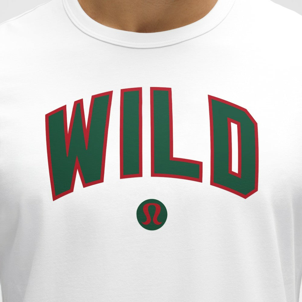 Minnesota Wild lululemon Organic Cotton Classic-Fit T-Shirt - White T-shirts