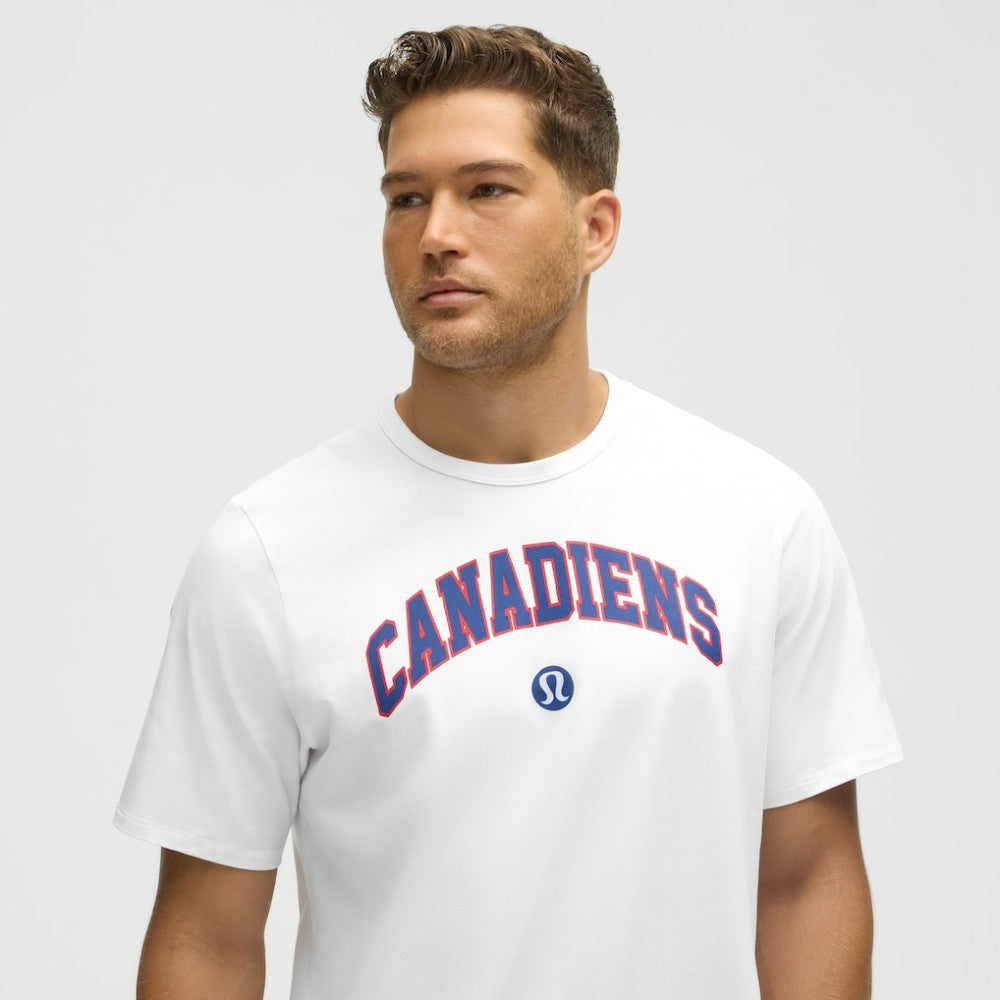 Montreal Canadiens lululemon Organic Cotton Classic-Fit T-Shirt - White T-shirts