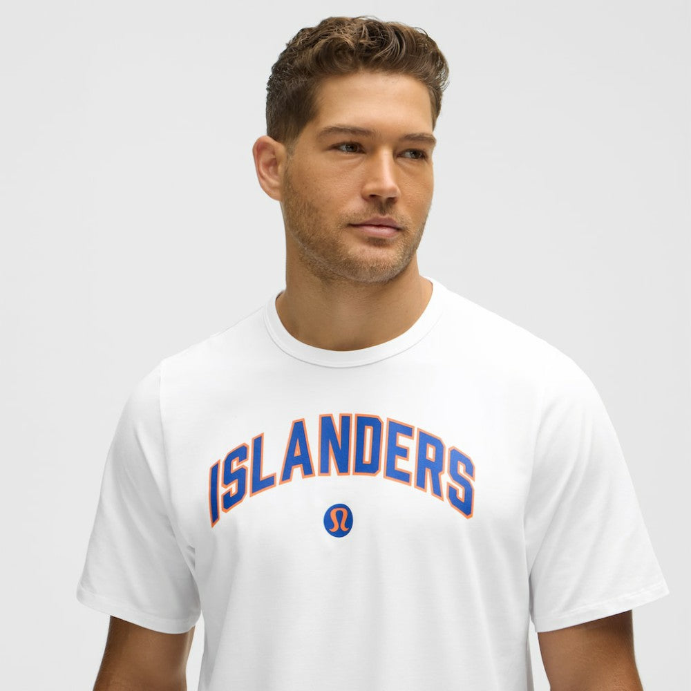 New York Islanders lululemon Organic Cotton Classic-Fit T-Shirt - White T-shirts
