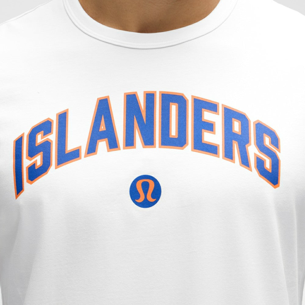 New York Islanders lululemon Organic Cotton Classic-Fit T-Shirt - White T-shirts