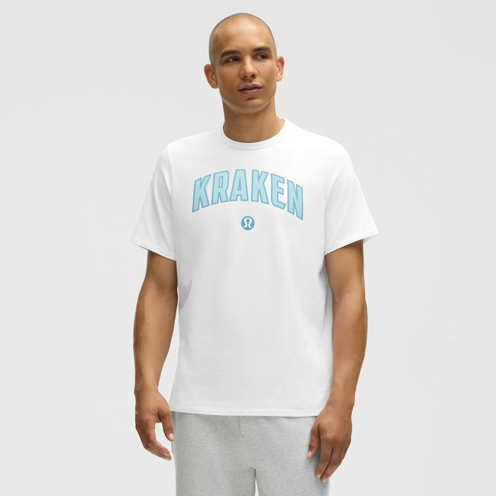 Seattle Kraken lululemon Organic Cotton Classic-Fit T-Shirt - White T-shirts