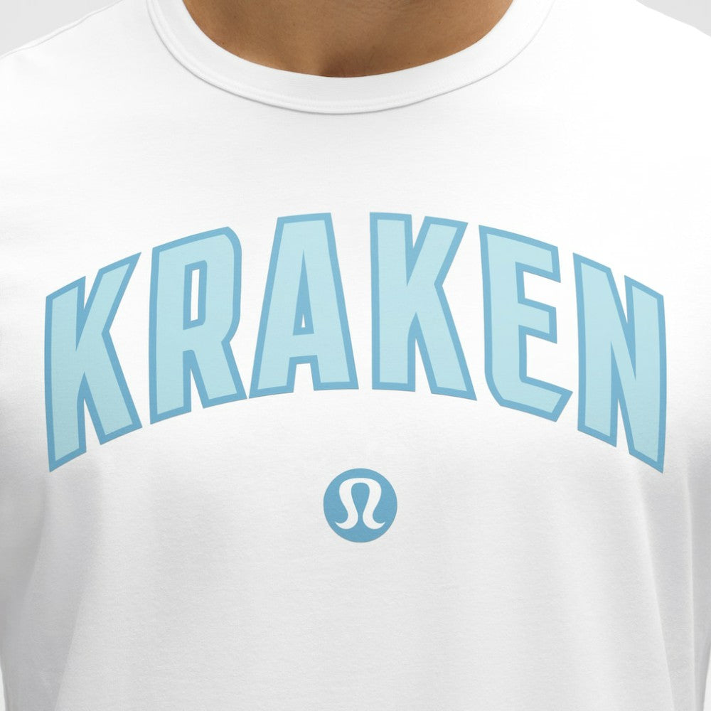 Seattle Kraken lululemon Organic Cotton Classic-Fit T-Shirt - White T-shirts