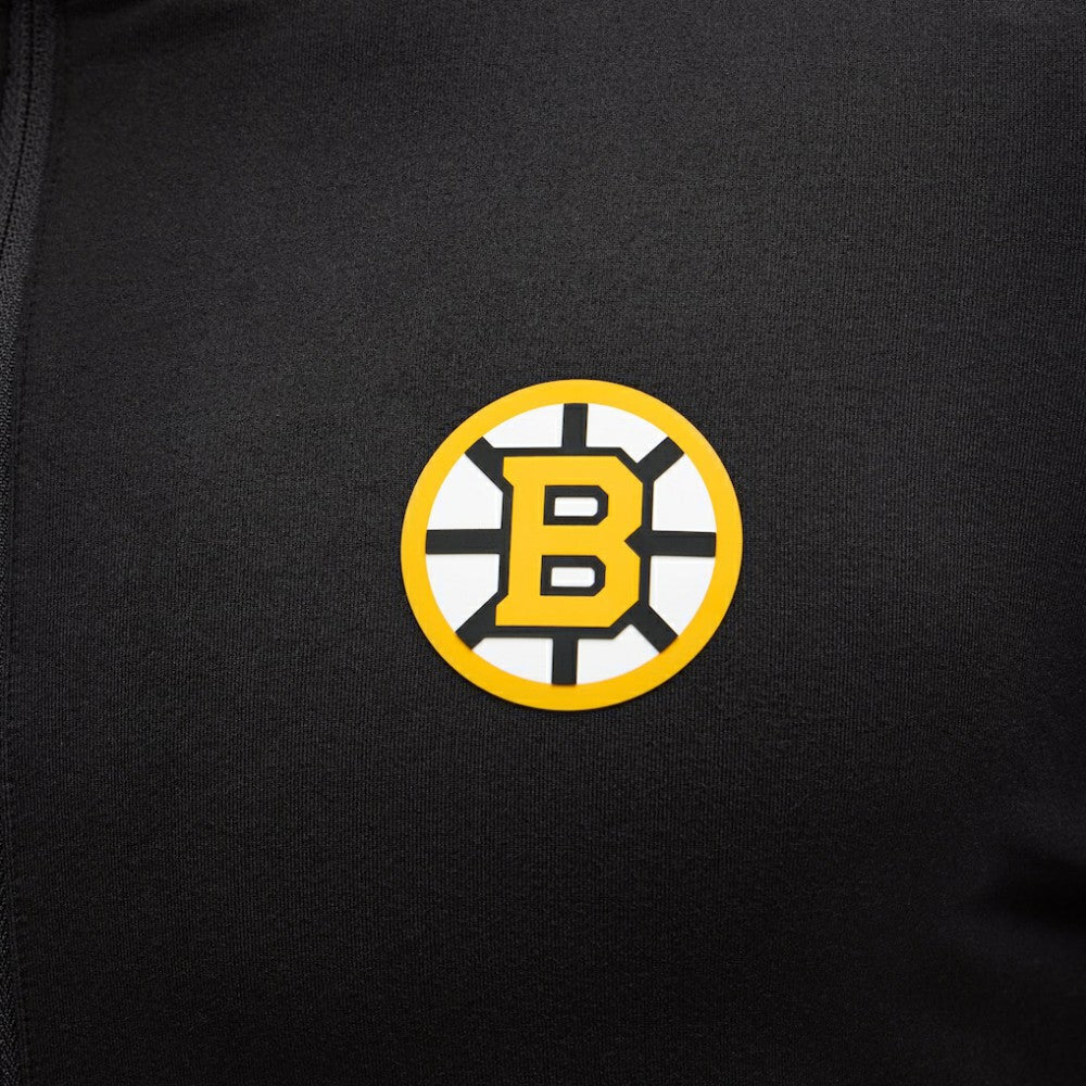 Boston Bruins lululemon Soft Jersey Half-Zip Pullover - Black Jerseys