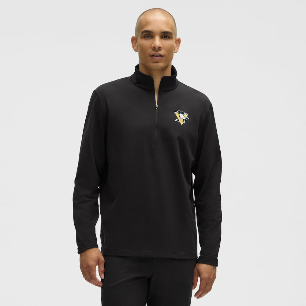 Pittsburgh Penguins lululemon Soft Jersey Half-Zip Pullover - Black Jerseys