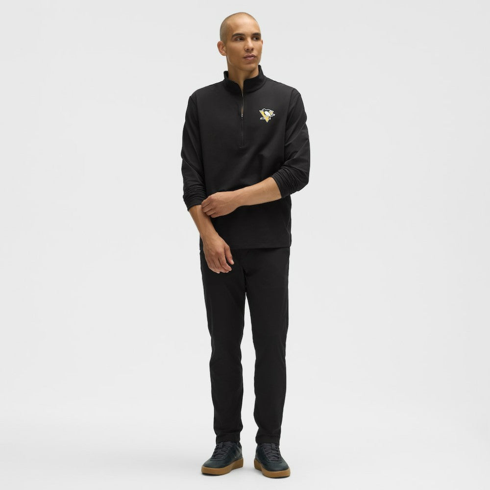 Pittsburgh Penguins lululemon Soft Jersey Half-Zip Pullover - Black Jerseys