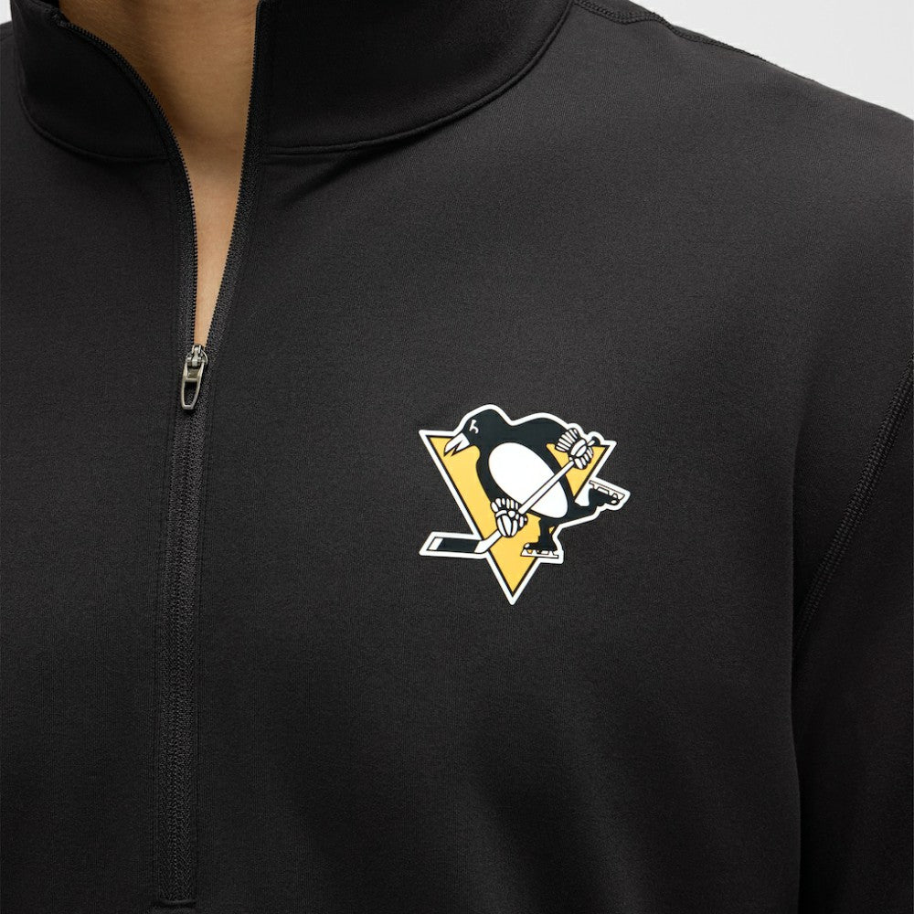 Pittsburgh Penguins lululemon Soft Jersey Half-Zip Pullover - Black Jerseys