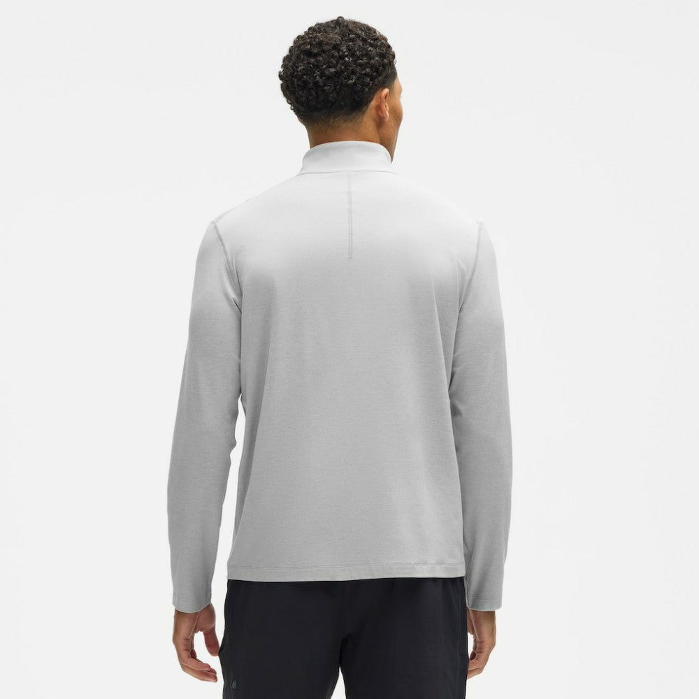 Detroit Red Wings lululemon Soft Jersey Half-Zip Pullover - Heather Gray Jerseys