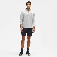 Detroit Red Wings lululemon Soft Jersey Half-Zip Pullover - Heather Gray Jerseys