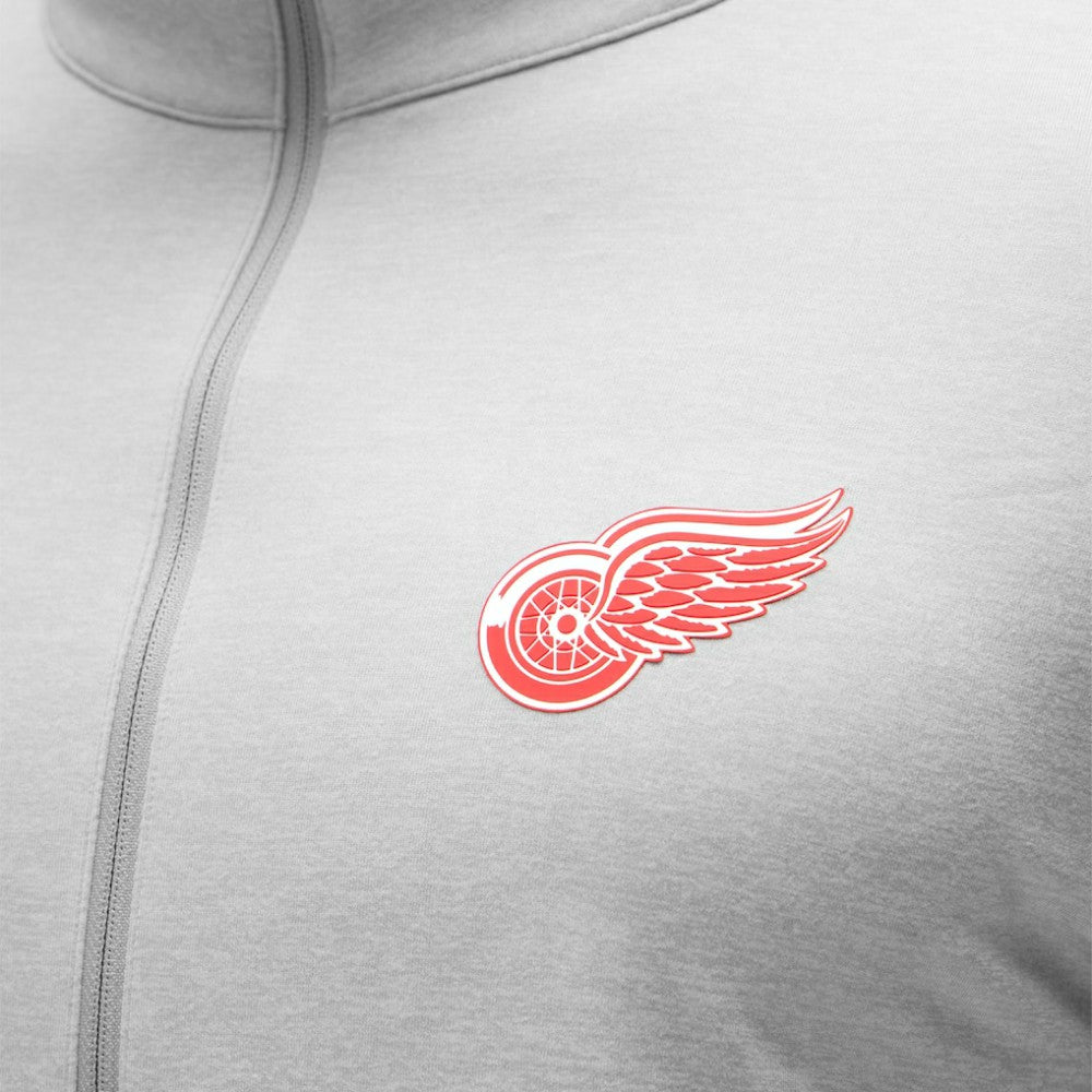 Detroit Red Wings lululemon Soft Jersey Half-Zip Pullover - Heather Gray Jerseys