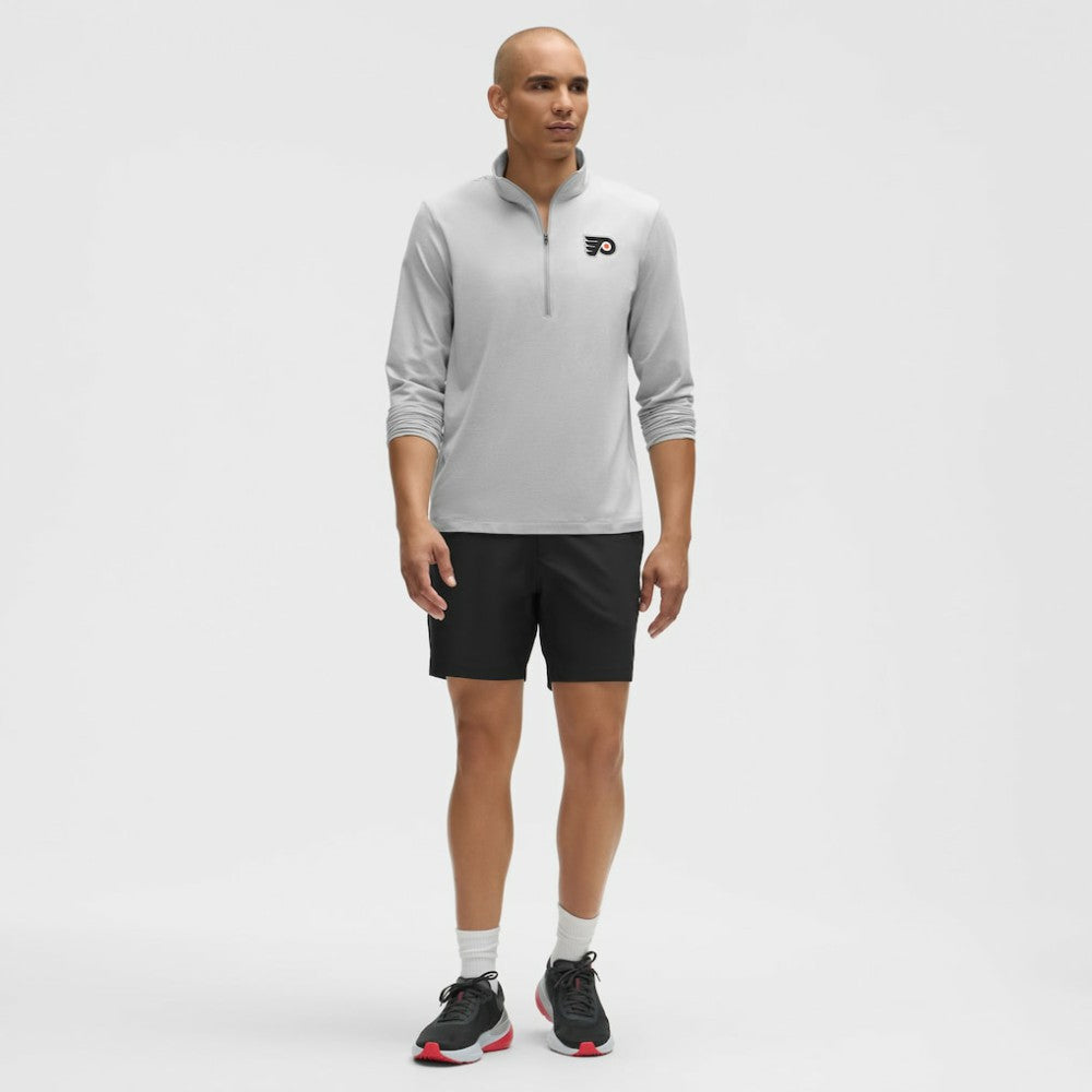 Philadelphia Flyers lululemon Soft Jersey Half-Zip Pullover - Heather Gray Jerseys