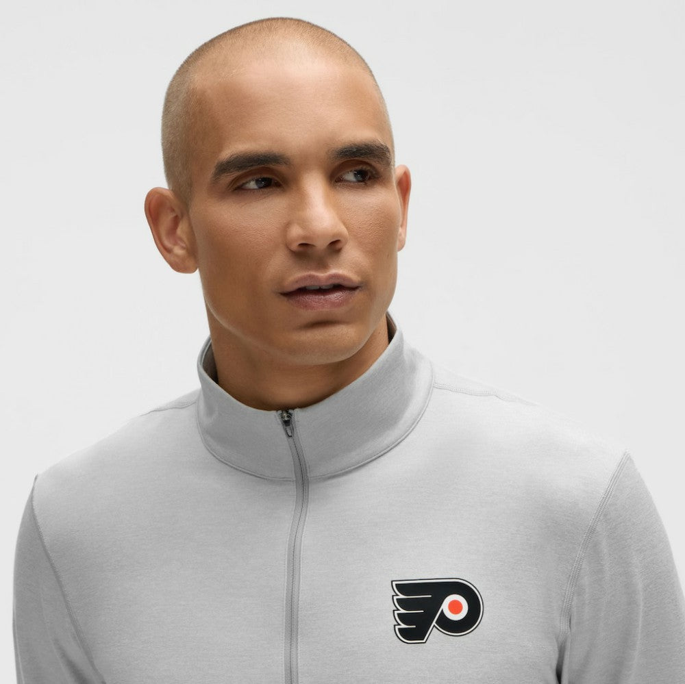 Philadelphia Flyers lululemon Soft Jersey Half-Zip Pullover - Heather Gray Jerseys