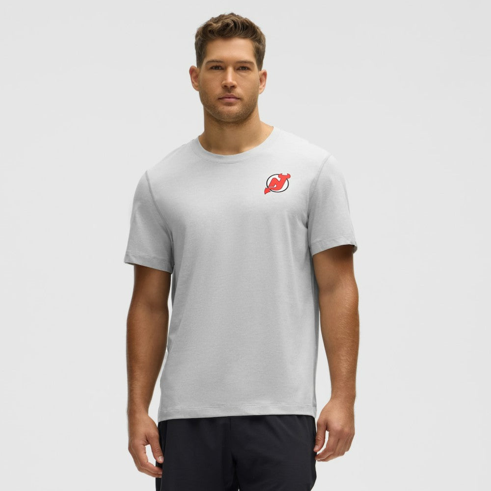 New Jersey Devils lululemon Soft Jersey T-Shirt - Heather Gray T-shirts