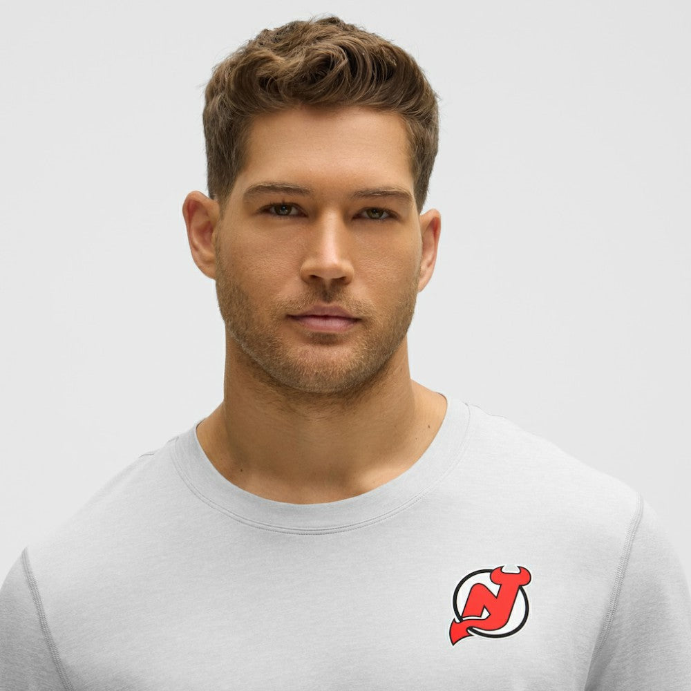 New Jersey Devils lululemon Soft Jersey T-Shirt - Heather Gray T-shirts
