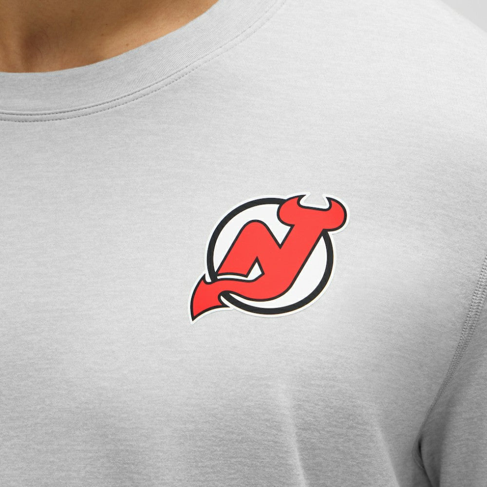 New Jersey Devils lululemon Soft Jersey T-Shirt - Heather Gray T-shirts