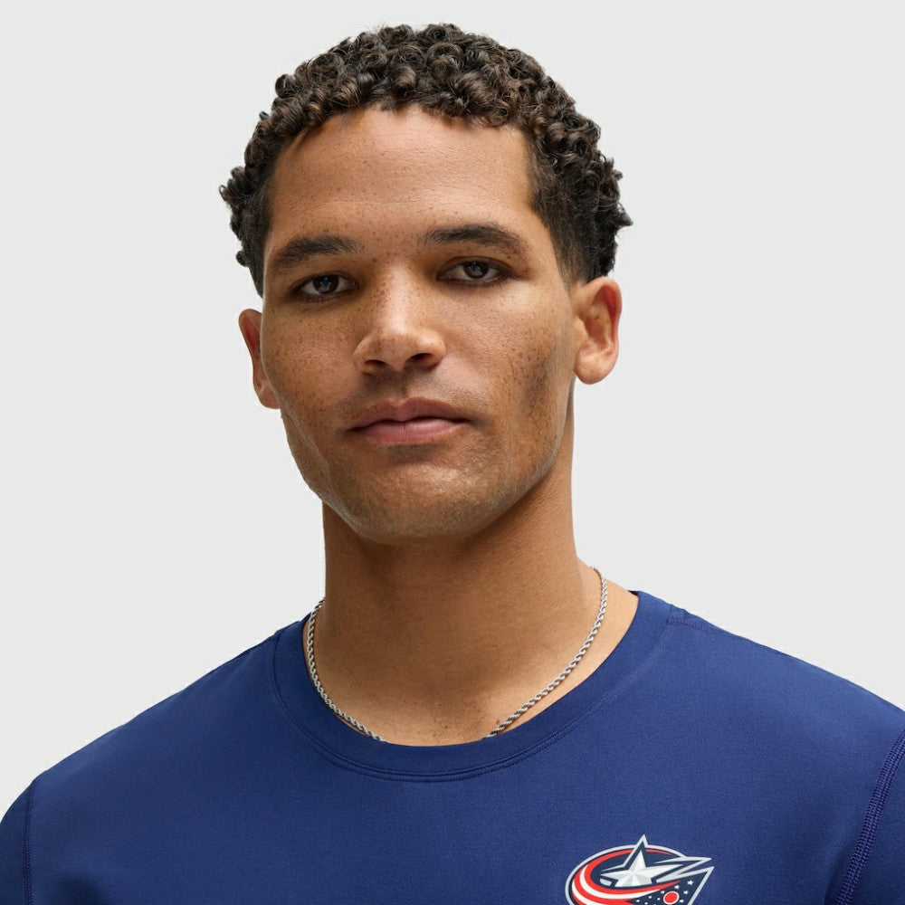 Columbus Blue Jackets lululemon Soft Jersey T-Shirt - Blue T-shirts