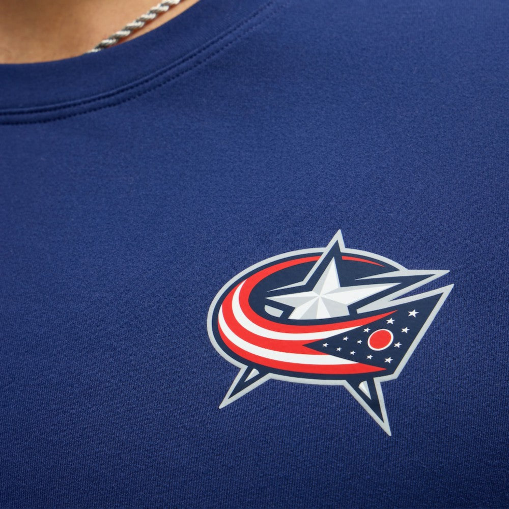 Columbus Blue Jackets lululemon Soft Jersey T-Shirt - Blue T-shirts