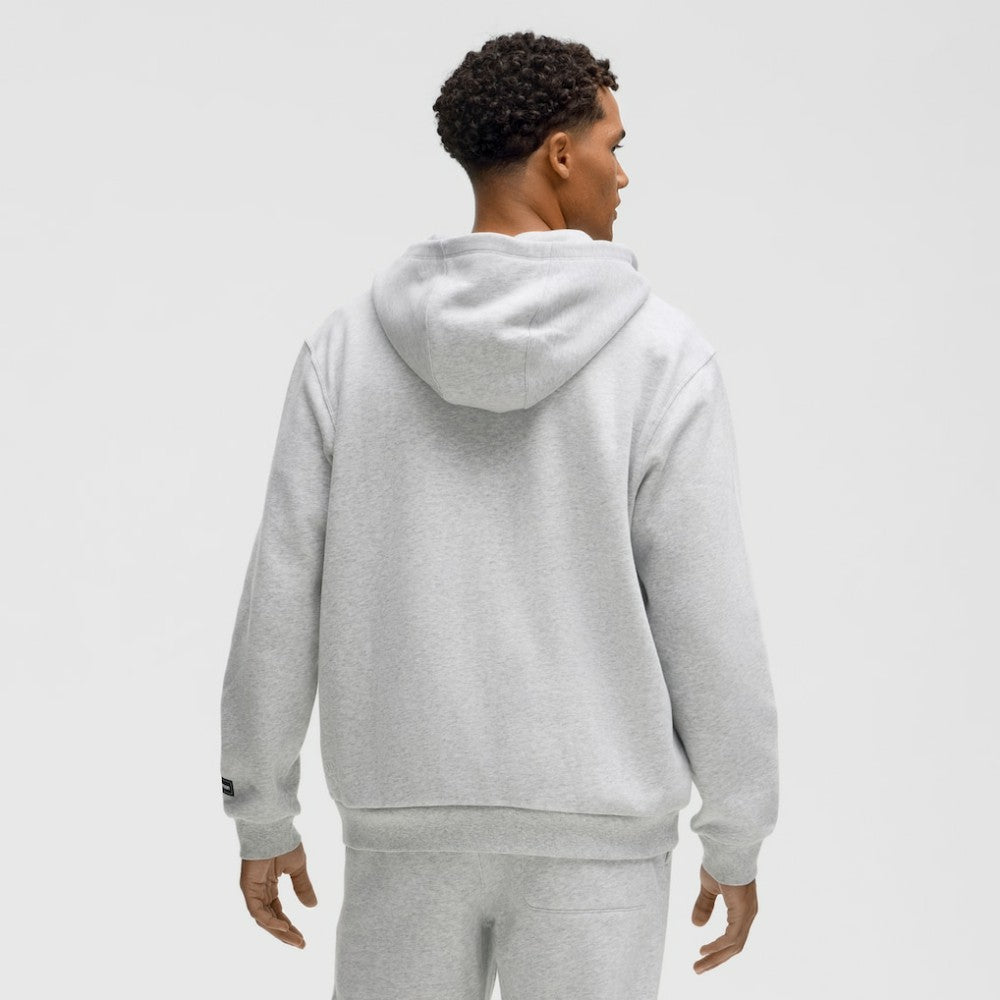 Anaheim Ducks lululemon Steady State Full-Zip Hoodie - Heathered Core Ultra Light Grey Hoodies