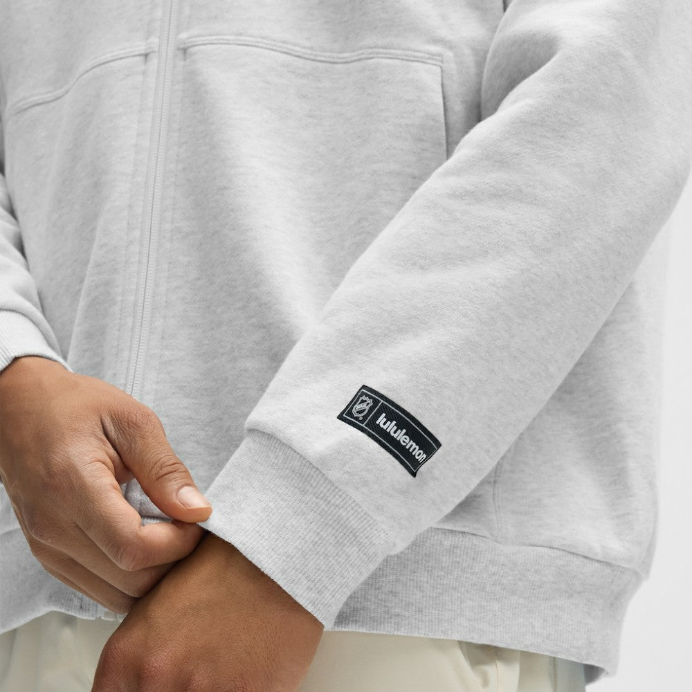 Colorado Avalanche lululemon Steady State Full-Zip Hoodie - Heathered Core Ultra Light Grey Hoodies