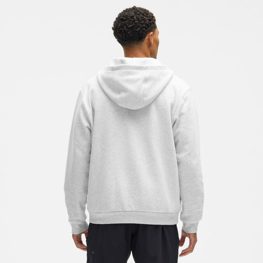 Detroit Red Wings lululemon Steady State Full-Zip Hoodie - Heathered Core Ultra Light Grey Hoodies