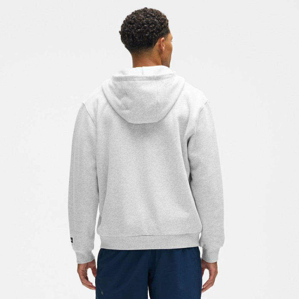 Edmonton Oilers lululemon Steady State Full-Zip Hoodie - Heathered Core Ultra Light Grey Hoodies