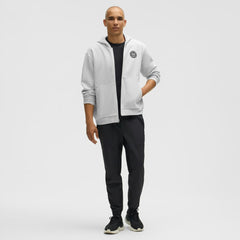 Los Angeles Kings lululemon Steady State Full-Zip Hoodie - Heathered Core Ultra Light Grey Hoodies