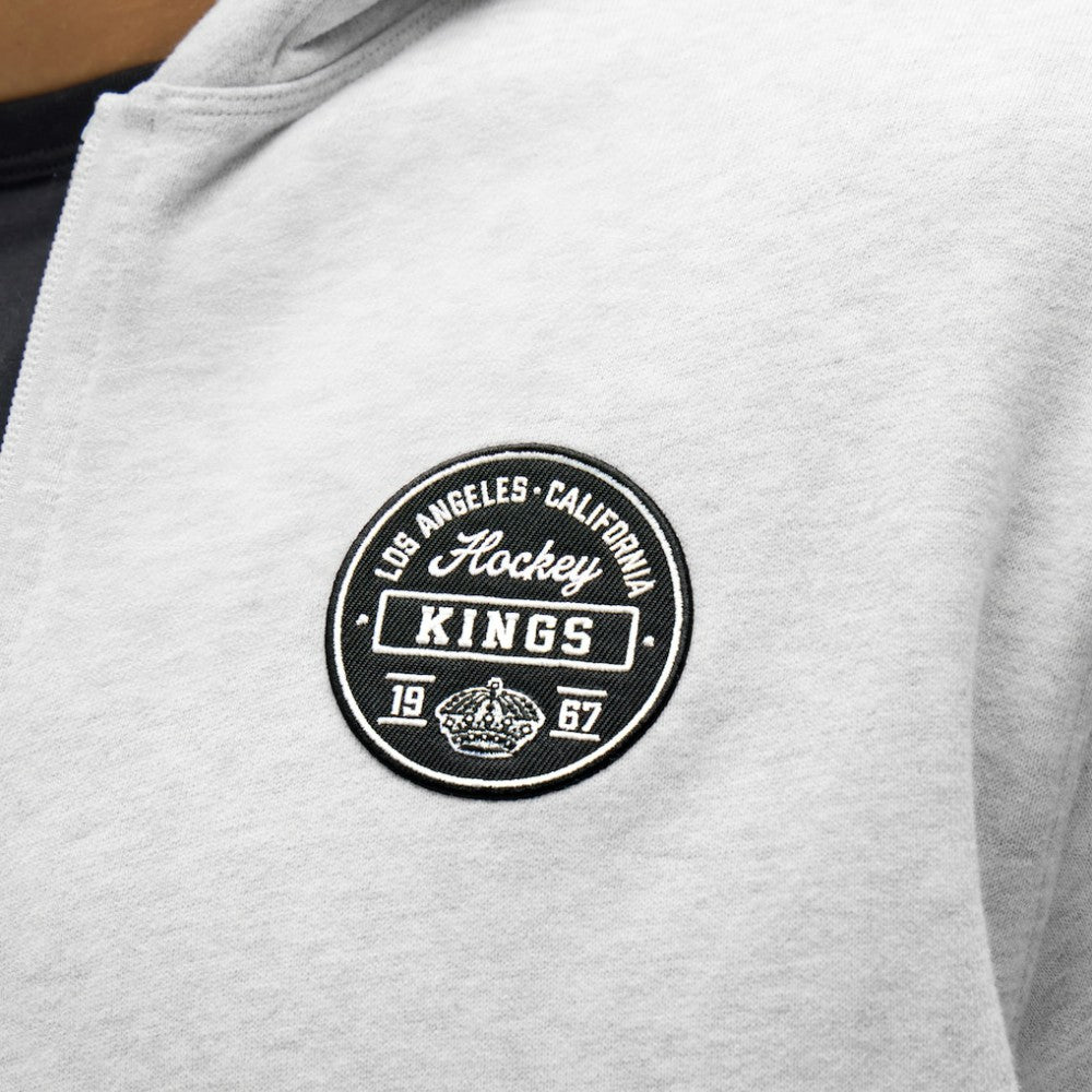 Los Angeles Kings lululemon Steady State Full-Zip Hoodie - Heathered Core Ultra Light Grey Hoodies